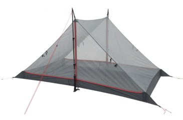 Image of ALPS Mountaineering Hex 2-Person Tent, Charcoal/Red, 5200042