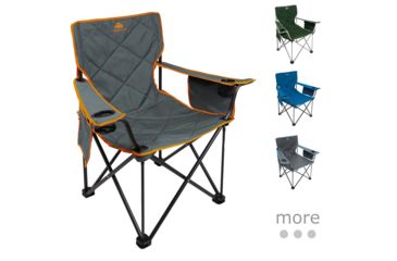 Image of ALPS Mountaineering King Kong Chair, Dark Gray/Bright Orange, Dark Green/Light Gray, Deep Sea, Grey/Blue, Khaki, Realtree Xtra