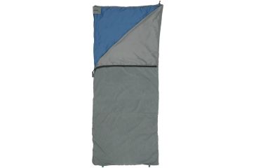 Image of ALPS Mountaineering Summer Lake 55 Sleeping Bag Synthetic-Grey/Blue