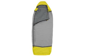 Image of ALPS Mountaineering Sundown Sleeping Bag Liner, Citrus/Coal, 36in x 90in, 4900022