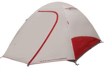 Image of ALPS Mountaineering Taurus 6 Tent, Glacier Gray/Molten Lava, 5622642