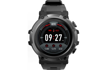 Image of Altec Lansing HAWK Active Smartwatch, Black, ALT-WS100BK