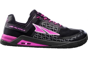 Image of Altra Arrows HIIT XT Road Running Shoe - Women's-Black/Purple-Medium-7