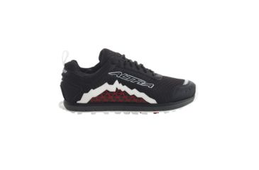 Image of Altra Arrows Lone Peak 1.5 Trail Running Shoe - Men's-Black/Fiery Red-Medium-13 US