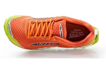 Image of Altra Arrows Lone Peak 1.5 Trail Running Shoe - Women's-Orange/Lime-Medium-6 US