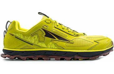 Image of Altra Arrows Lone Peak 4.5 Trailrunning Shoe - Mens, Lime/Red, 8.5 US, AL0A4PE5-312-8.5