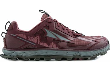 Image of Altra Arrows Lone Peak 4.5 Trailrunning Shoe - Womens, Dark Port, 9.5 US, AL0A4QTX-604-9.5