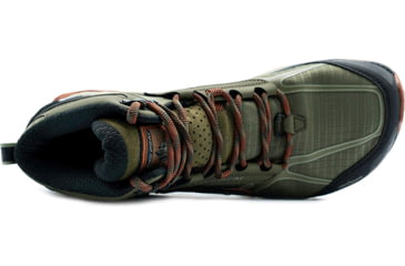 Image of Altra Arrows Lone Peak 4 Mid Mesh Trailrunning Shoe - Mens, Ivy Green/Red Clay, 14 US, ALM1855H-391-14