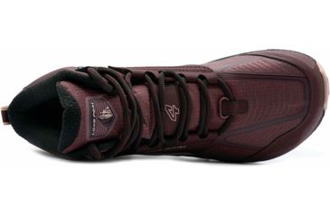 Image of Altra Arrows Lone Peak 4 Mid RSM Trailrunning Shoe - Womens, Dark Port/Light Rose, 6.5 US, ALW1855N-607-6.5