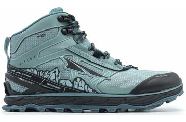 Image of Altra Arrows Lone Peak 4 Mid RSM Trailrunning Shoes - Women's, Mineral Blue, 6 US, ALW1855N-419-6
