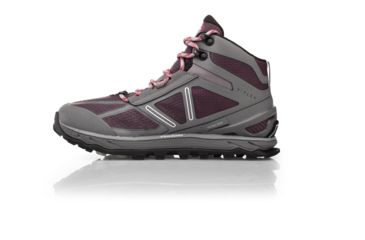 Image of Altra Arrows Lone Peak 4 Mid RSM Trailrunning Shoes - Womens, Gray/Purple, Medium, 9, ALW1855N25409000M1