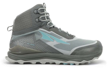 Image of Altra Arrows Lone Peak All-Weather Mid Shoes - Womens, Gray/Green, 6.5, Medium, AL0A4VRA231-6.5-MED