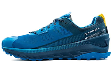 Image of Altra Arrows Olympus 4 Shoes - Mens, Blue/Yellow, 8, AL0A4VQM470-8-MED