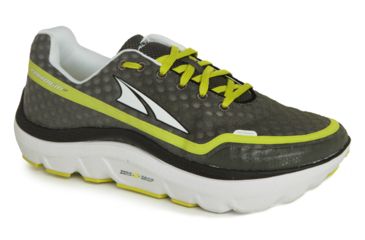 Image of Altra Arrows Paradigm 1.5 Road Running Shoe - Mens-Charcoal/Lime-Medium-8 US