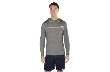 Image of Altra Arrows Performance Hoody - Men's-Grey-Large