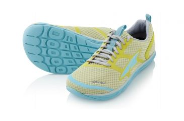 Image of Altra Arrows Provisioness 1.5 Road Running Shoe - Women's-Yellow/Teal-Medium-9 US