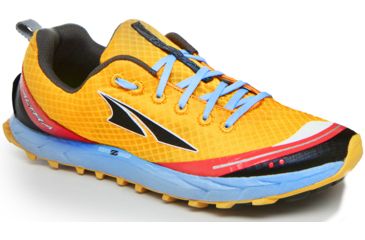 Image of Altra Arrows Superior 2.0 Trail Running Shoe - Women's-Orange/Blue-Medium-11