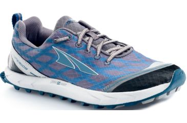 Image of Altra Arrows Superior 2.0 Trail Running Shoe - Women's-Pewter/Atlantic-Medium-6.5