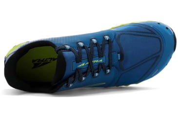 Image of Altra Arrows Superior 4.5 Trailrunning Shoes - Mens, Blue/Lime, 11, AL0A4VQB431-11-MED