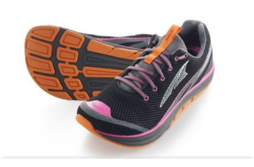 Image of Altra Arrows Torin 1.5 Road Running Shoe - Women's-Black/Pink-Medium-6 US