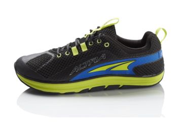 Image of Altra Arrows Torin Road Running Shoe - Men's-Black/Green-Medium-8 US