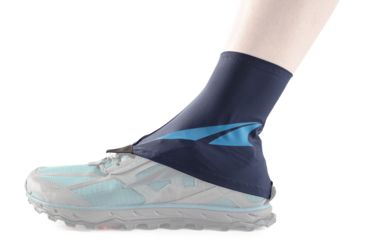 Image of Altra Arrows Trail Gaiter, Navy/Ltblue, Small/Medium, AXU16301R-9-SM