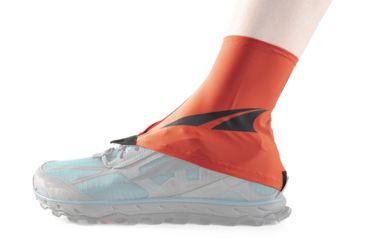 Image of Altra Arrows Footwear Trail Gaiter, Orange/Black, Small, AL16301R800-S-
