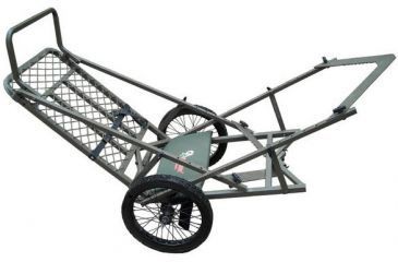 Image of Amacker Outdoors Climb &amp; Carry Deer Thief Tree Stand/Game Cart Combo AM82021 - Game cart configuration