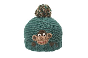 Image of Ambler Peek-A-Boo Beanie - Kids, Monkey, Small, F18-0012-C/MON-S/P1