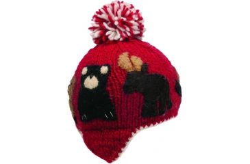 Image of Ambler Canuck Beanie - Boy's-Ruby-S/M