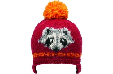 Image of Ambler Creatures Beanie - Kid's-Raccoon-M/L
