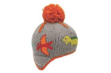 Image of Ambler Dino Beanie - Kids, Grey, Small, F18-0006-C/GRY-S/P1