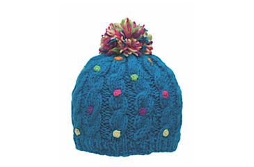 Image of Ambler Dots Beanie- Kids, Azure, Large, F18-0088-A/AZU-L/P1