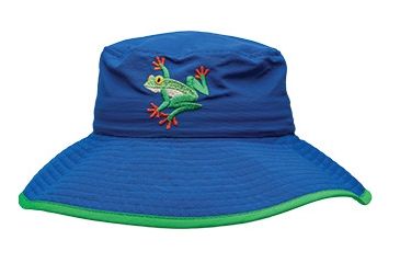 Image of Ambler Safari Hat - Kids-Cobalt
