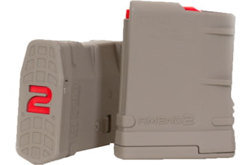 Image of Amend2 Mod-2 Model Rifle Magazine, SR-25/AR-10, 7.62x51, 10-Round, FDE, 762MOD2FDE10-10RD