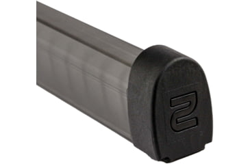Image of Amend2 A2-Stick Glock Double Stack Pistol Magazine, 9mm Luger, 34 Round, Translucent Smoke, 34, GLKMODCSMK34