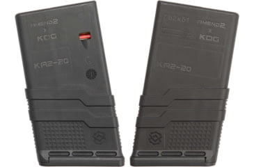 Image of Amend2 Kinetic Development Group Mod-3 Magazine, KA2-20 SCAR 17/17S/20/20S, 7.62x51mm NATO/.308 Winchester, 20 Round, Black, SCARMOD3BLK20-20RD