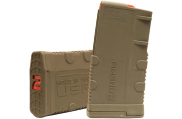 Image of Amend2 Mod-2 Rifle Magazine, SR-25/M110/AR-10, 7.62x51mm NATO/.308 Winchester, 20 Round, Olive Drab Green, 1 Pack, Polymer, 762MOD2ODG20-20RD