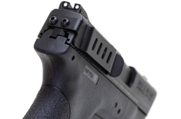 Image of Techna Clips Gun Belt Clip for S&amp;W M&amp;P Shield .9mm .40, Right-Side, Black, SHBR