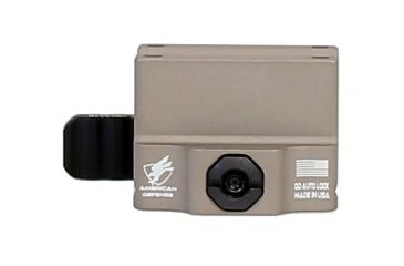 Image of American Defense Manufacturing Trijicon MRO Mount Co-Witness, Tactical Lever, Flat Dark Earth, AD-MRO-10 TAC R FDE