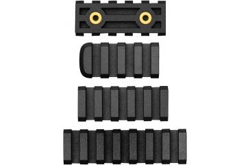 Image of American Built Arms Company LTF Rail, 7 Slot, Combo- 4, 5, Black ABALTFCR