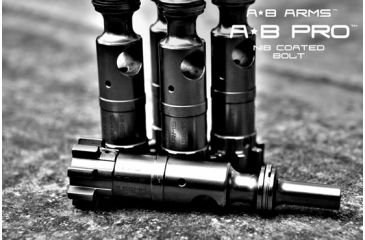 Image of American Built Arms Company Pro 5.56mm Bolt Assembly, Silver/Black, Small ABA5.56B