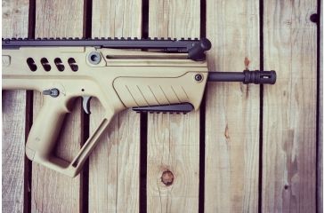 Image of American Built Arms Company T-Rail Aluminum Picatinny Rail for TAVOR, Black, Small ABATRAILA