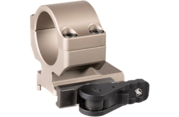 Image of American Defense Manufacturing AD-68 Aimpoint M68/CompM2/Pro Red Dot Sight Mount, Standard QD Lever, Flat Dark Earth, 1.5 in, AD-68-FDE-STD