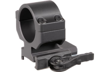 Image of American Defense Manufacturing AD-68 Aimpoint M68/CompM2/Pro Red Dot Sight Mount, Titanium QD Lever, Black, 1.19 in, AD-68-L-TL