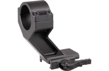 Image of American Defense Manufacturing AD-68 Aimpoint M68/CompM2/Pro Red Dot Sight Mount, Titanium QD Lever, Black, 2.33 in, AD-68-NV-TL