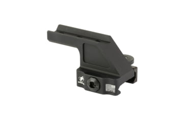 Image of American Defense Manufacturing AD-B2, Quick Detach Riflescope Mount, 1.93in Height, Anodized Finish, Black AD-B2-H-STD