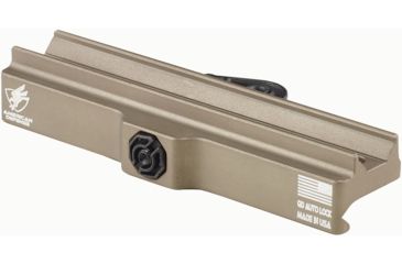 Image of American Defense Manufacturing AD-B4 X-Large Modular Base, Flat Dark Earth, AD-B4 STD FDE-TL