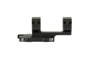 Image of American Defense Manufacturing AD-DELTA-C-M AR-15 Quick Detach Riflescope Mount, 30mm, 1.70in Height, Anodized Finish, Black, AD-DELTA-C-M-30-STD