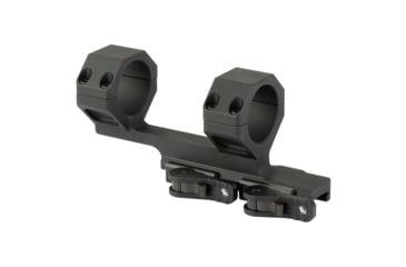 Image of American Defense Manufacturing AD-DELTA-C-M AR-15 Quick Detach Riflescope Mount, 34mm, 1.70in Height, Anodized Finish, Black, AD-DELTA-C-M-34-STD
